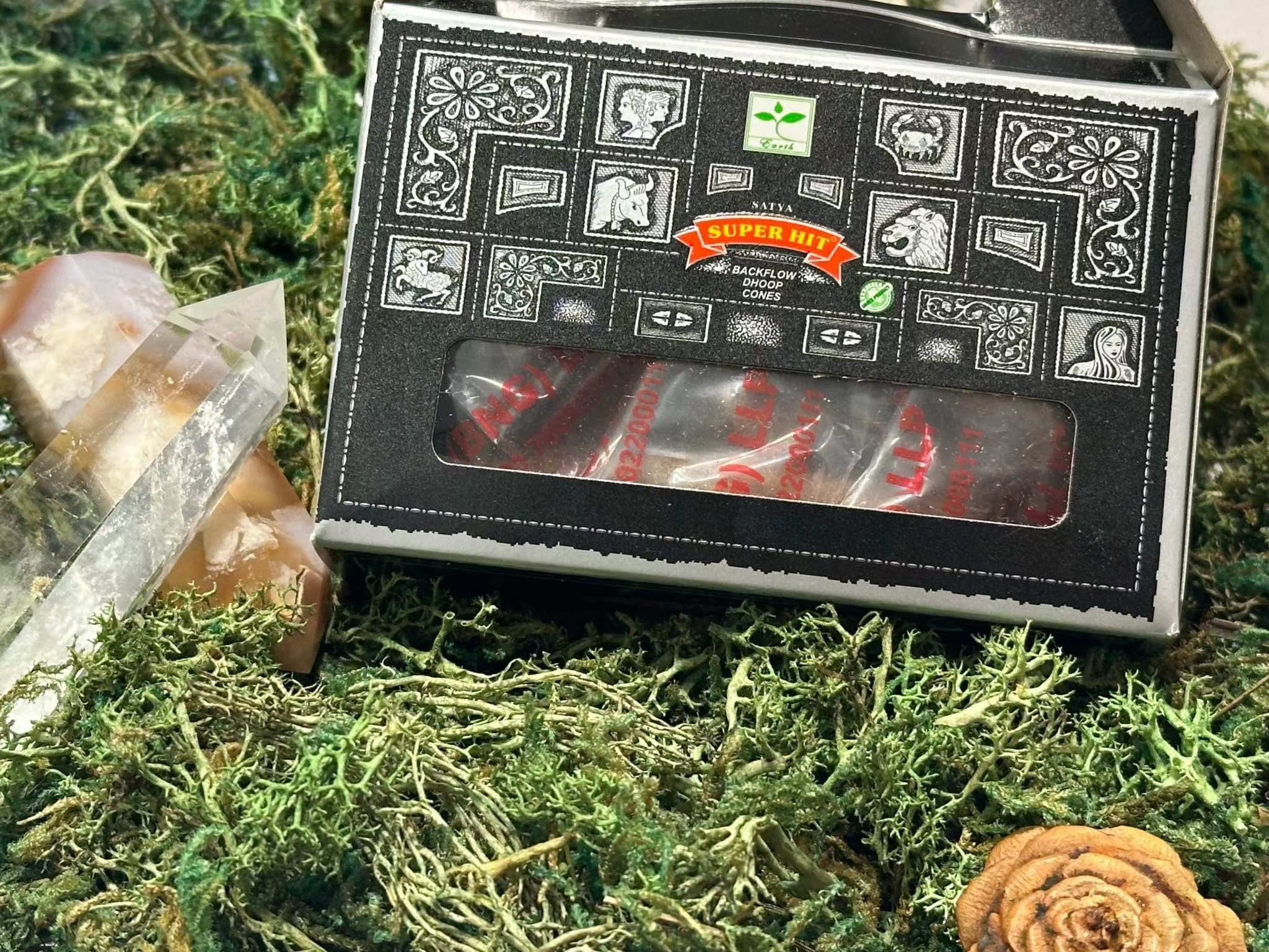 Backflow Incense Cones - Satya