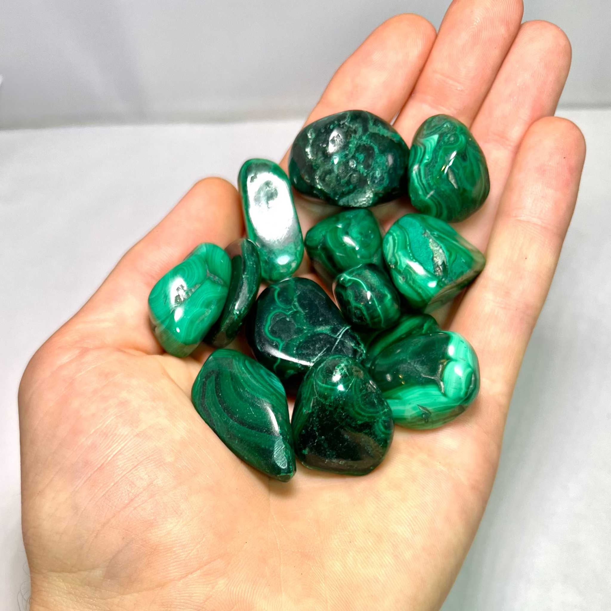 Malachite Tumbled Stone