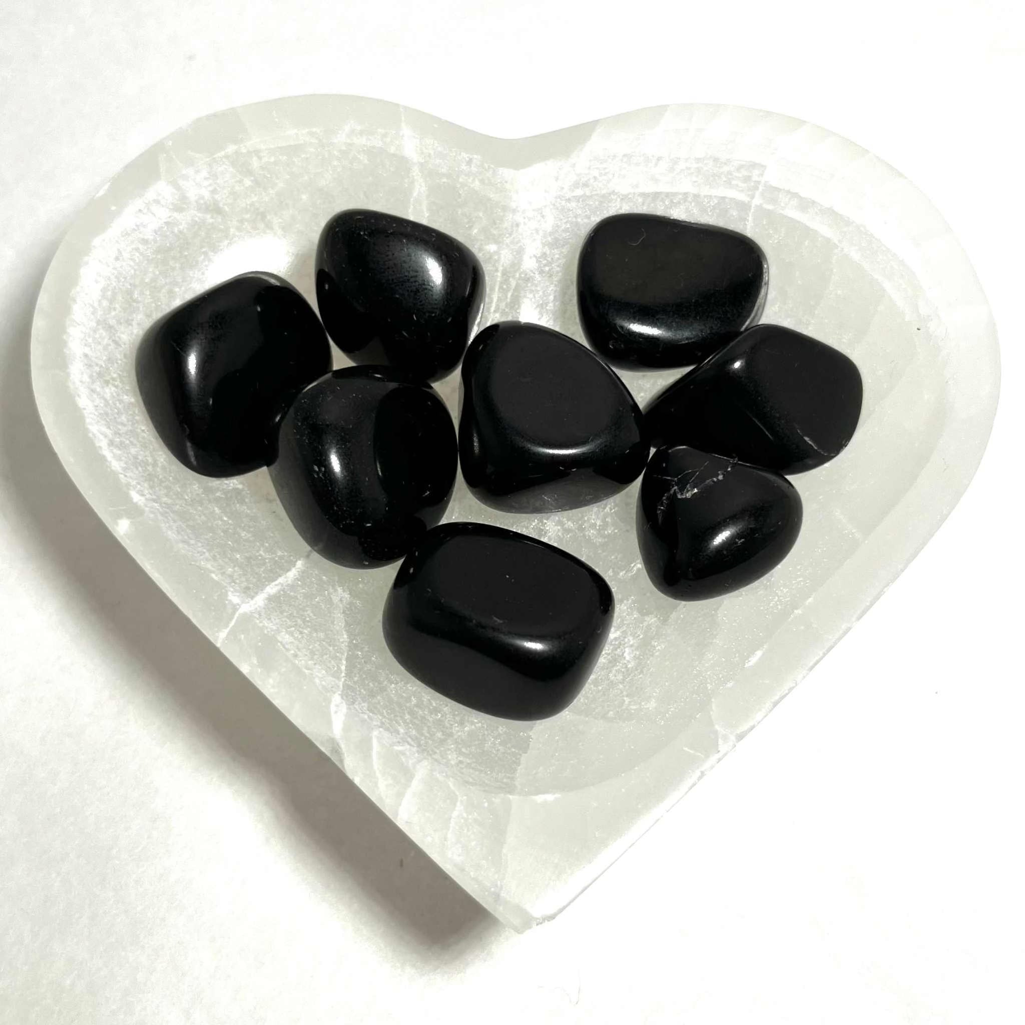 Black Obsidian Tumbled Pocket Stone
