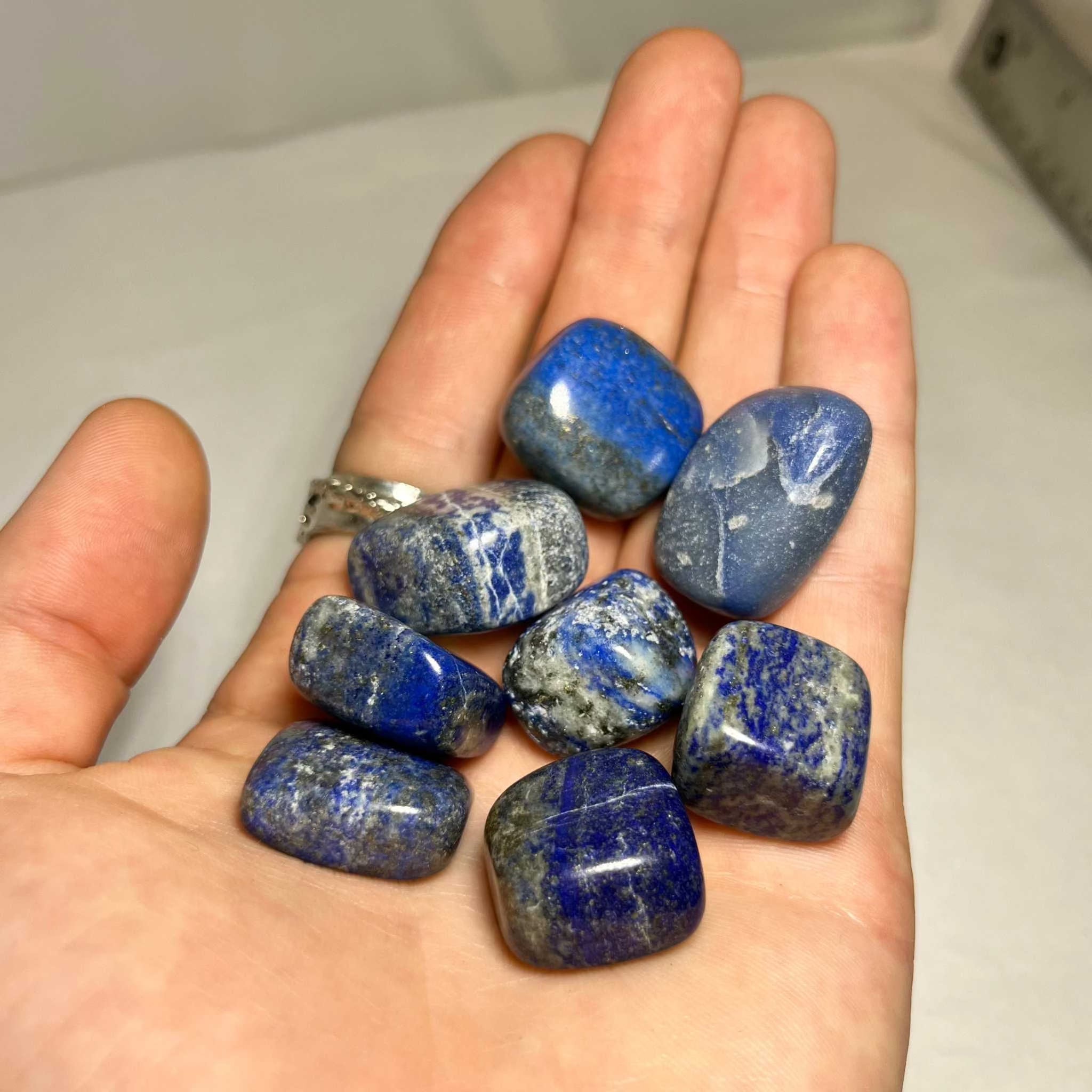 Lapis Lazuli Tumbled Pocket Stone
