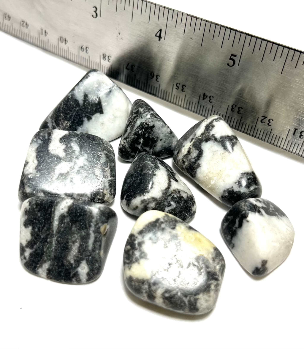 Zebra Jasper Tumbled Stone