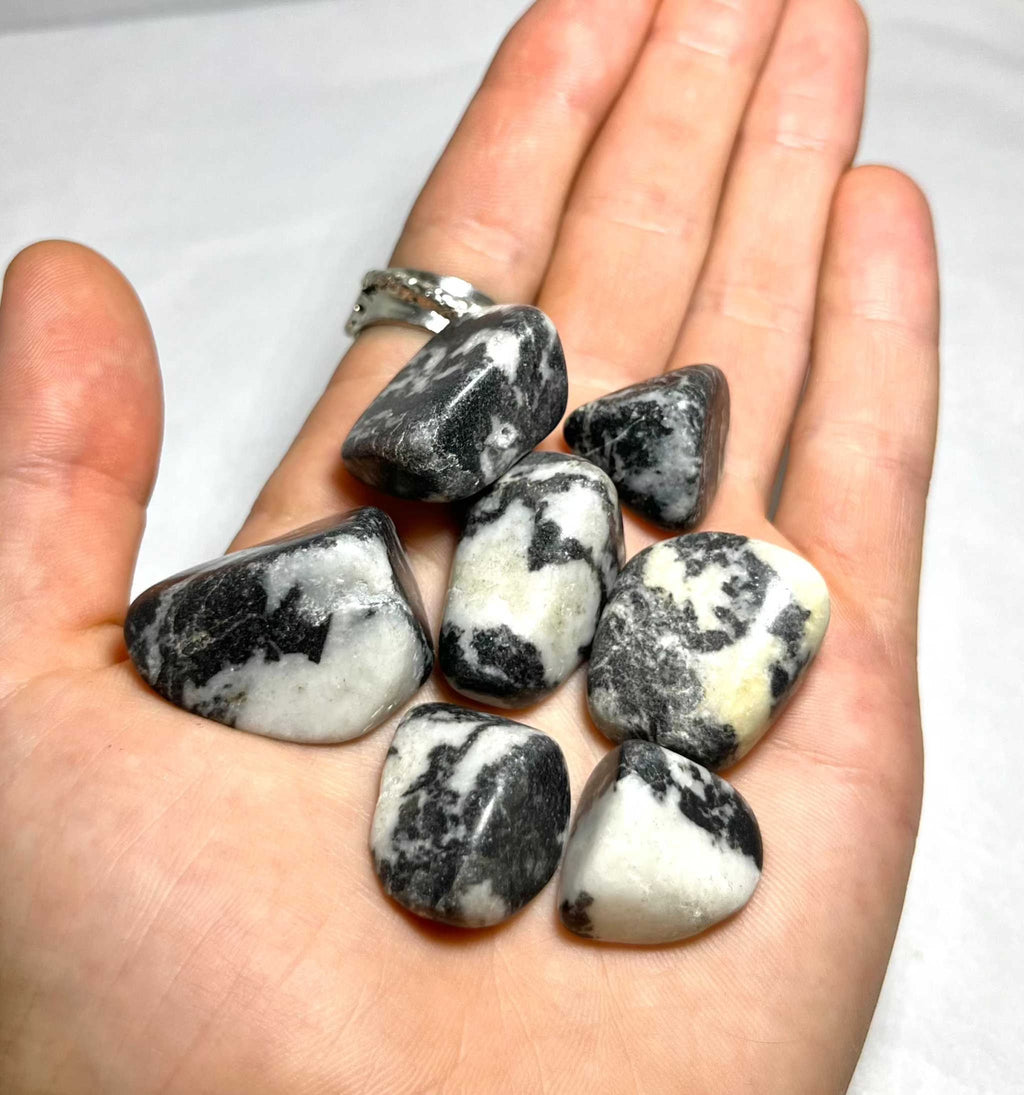 Zebra Jasper Tumbled Stone