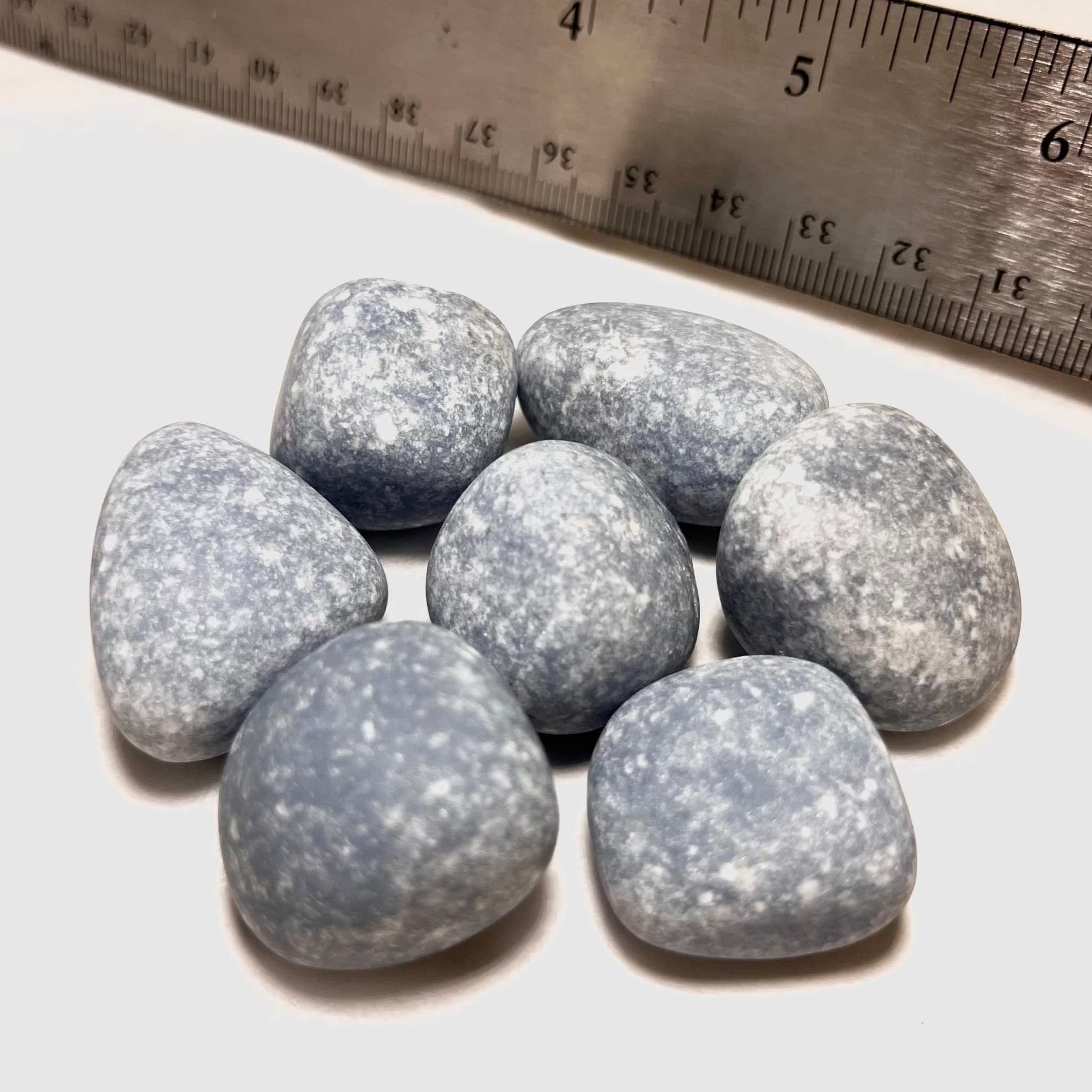 Angelite Tumbled Pocket Stone
