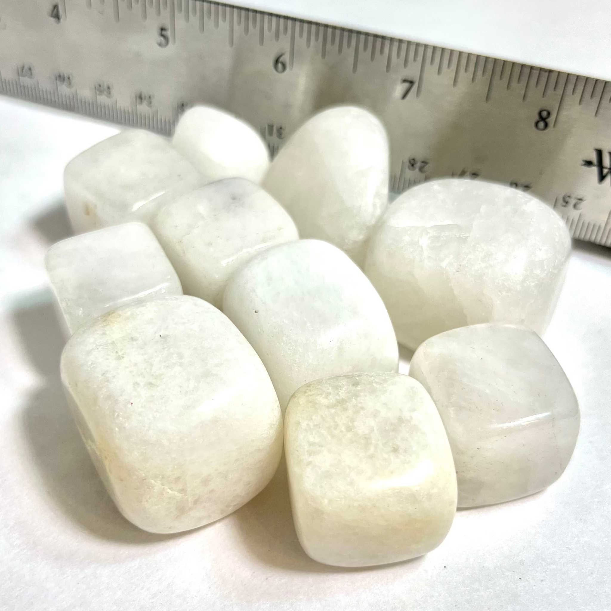 White Jade Tumbled Stone