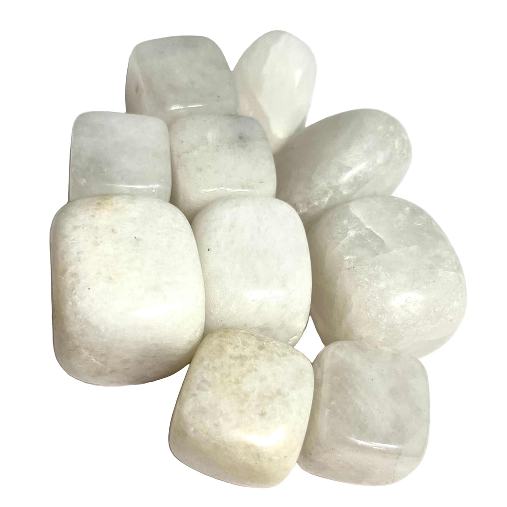 White Jade Tumbled Stone