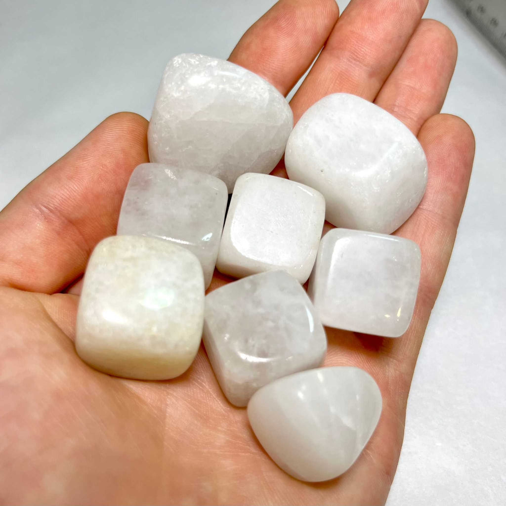 White Jade Tumbled Stone