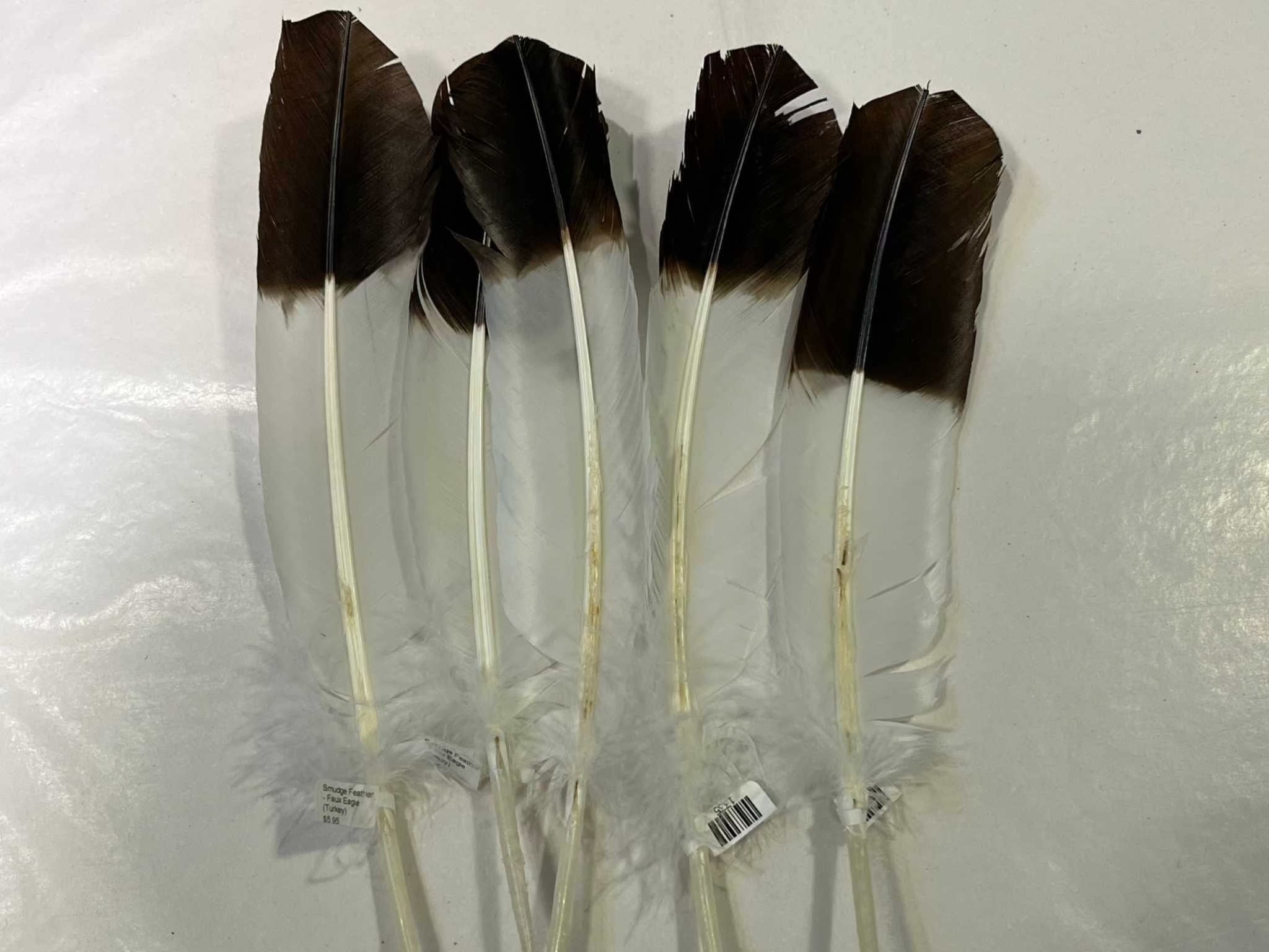 Smudge Feather - Faux Eagle (Turkey)