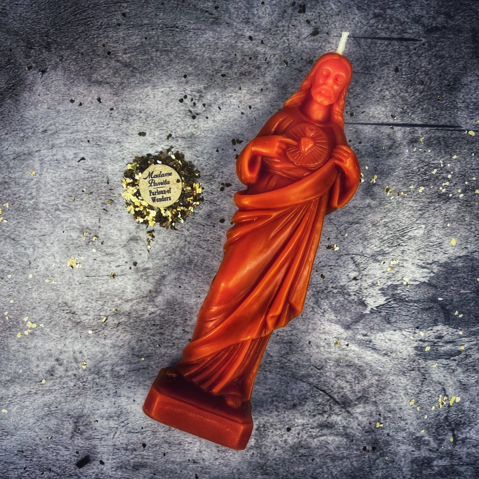 Sacred Heart of Jesus Candle Spell Kit - Divine Love & Miracle Magic