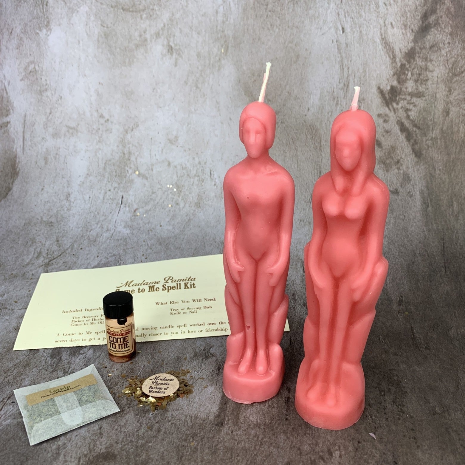 Come to Me Candle Spell Kit Human/Female