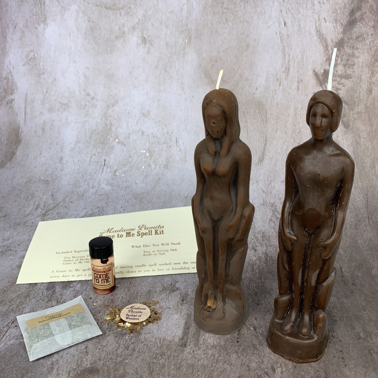 Come to Me Candle Spell Kit Human/Female