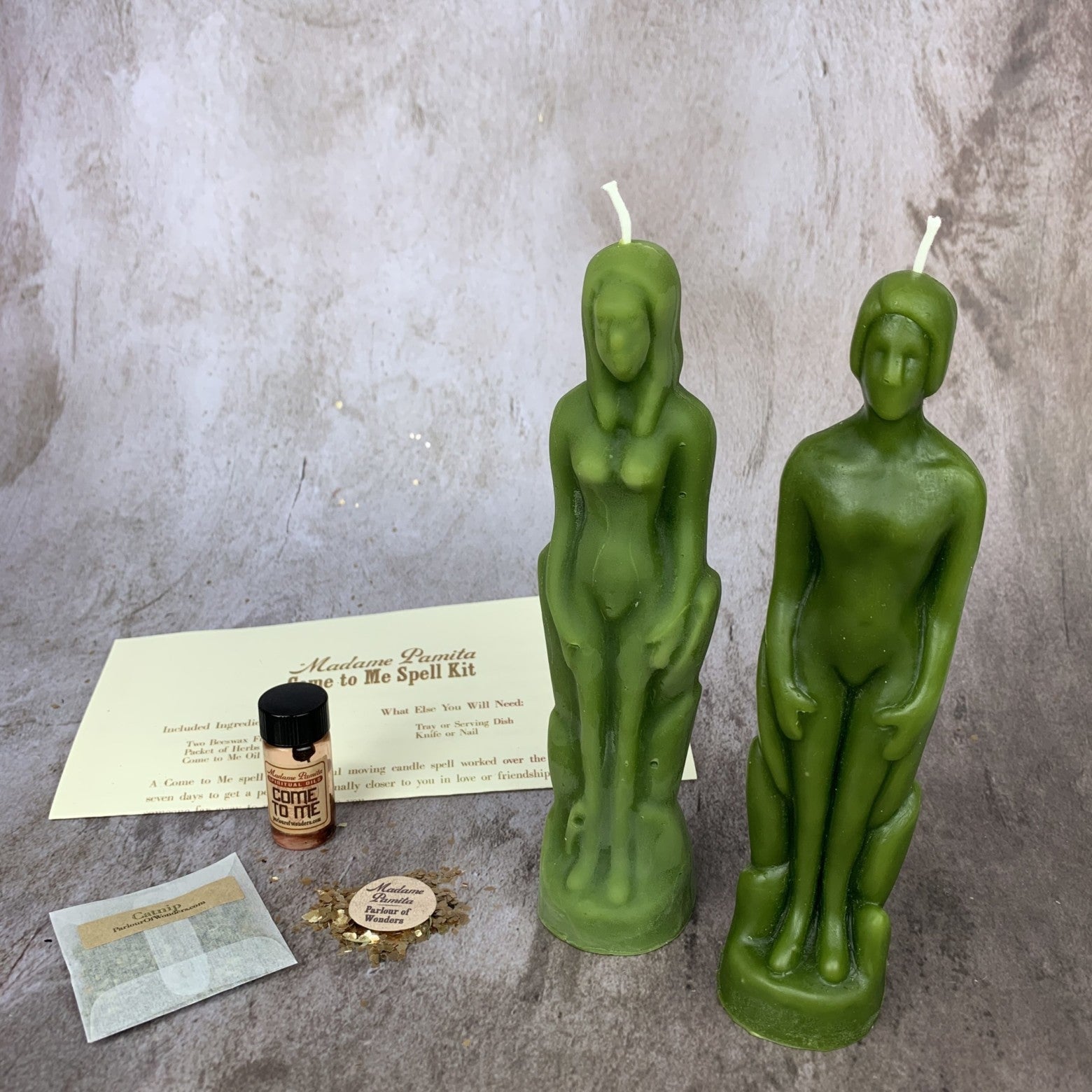 Come to Me Candle Spell Kit Human/Female
