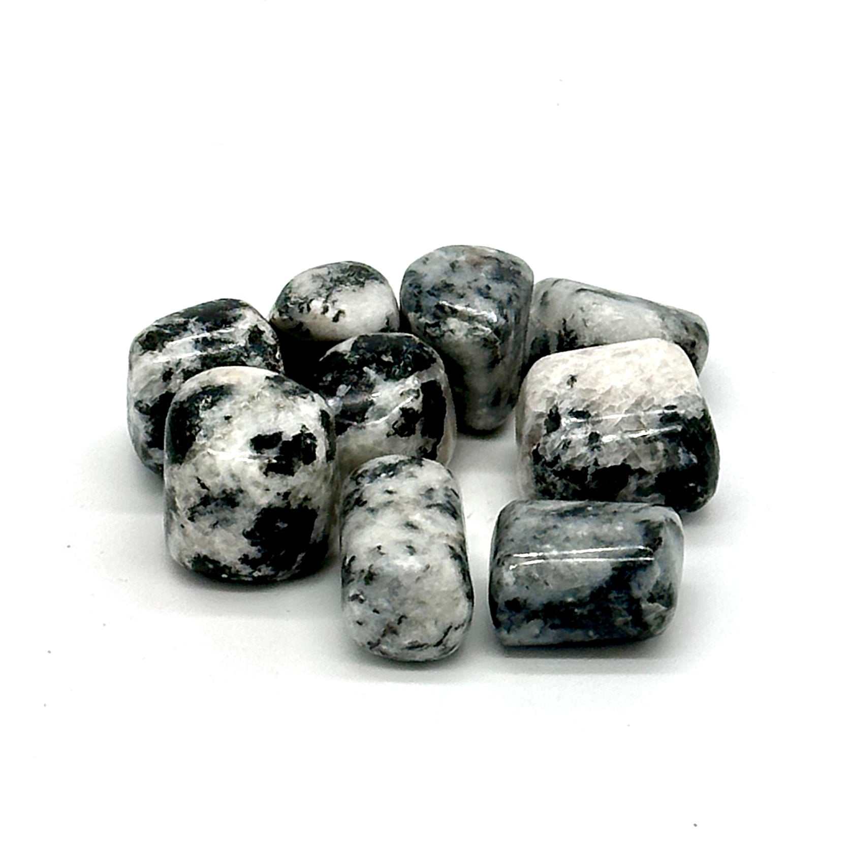 Tourmalinated Quartz (Hand Polished) Tumbled Stone