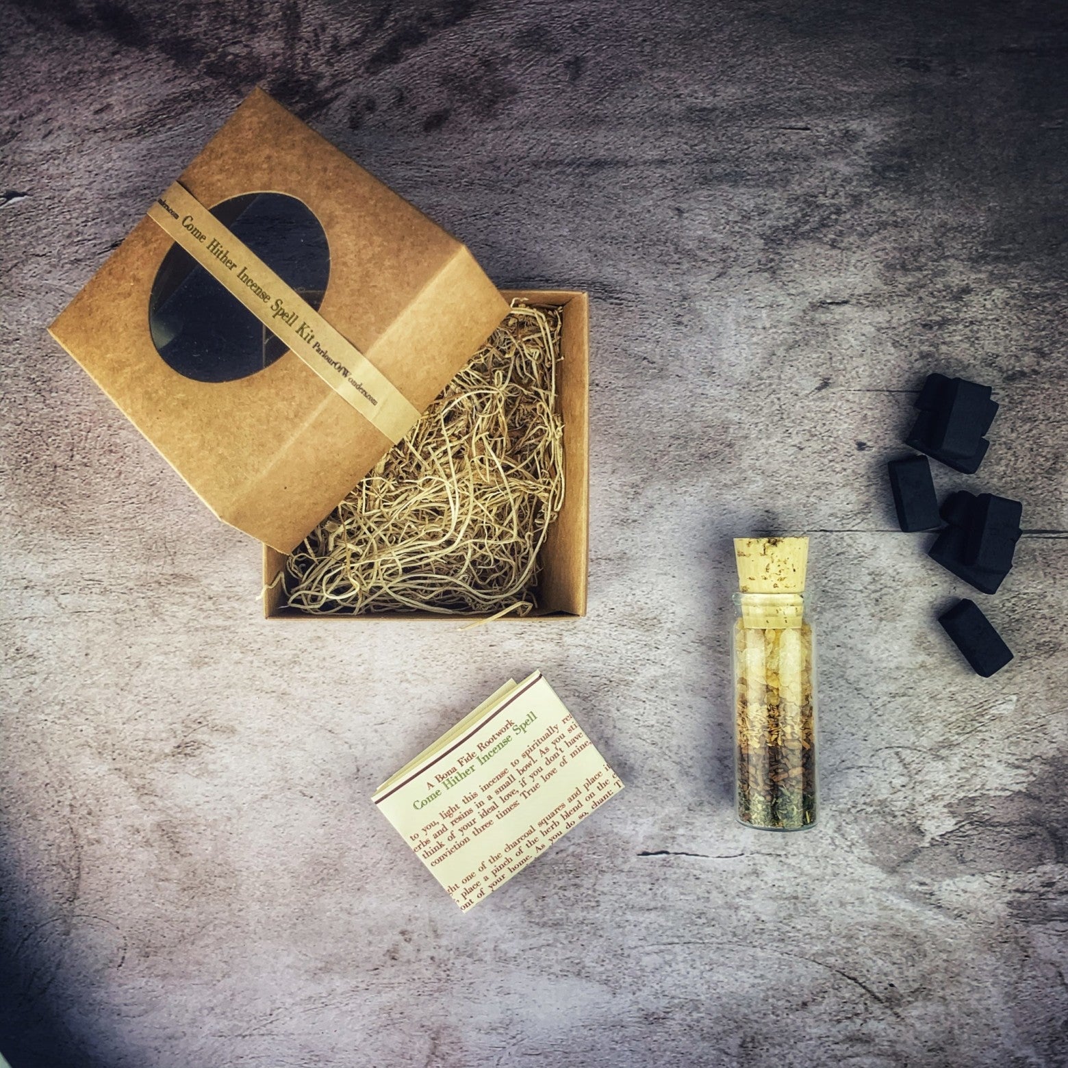 Come Hither Incense Spell Kit