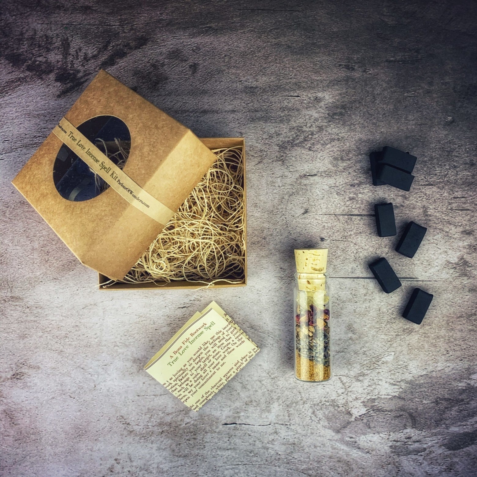 True Love Incense Spell Kit