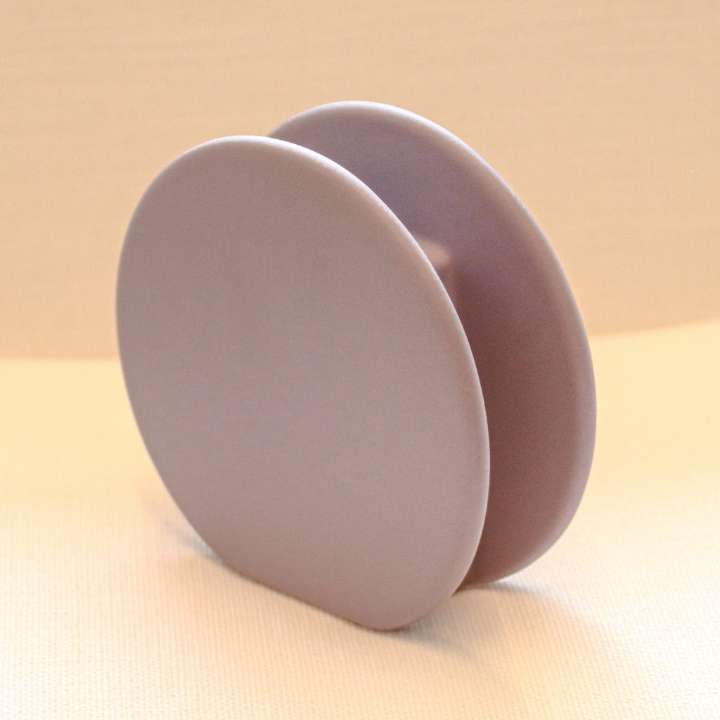 Lavender Macaroon Ceramic Vase - Pair