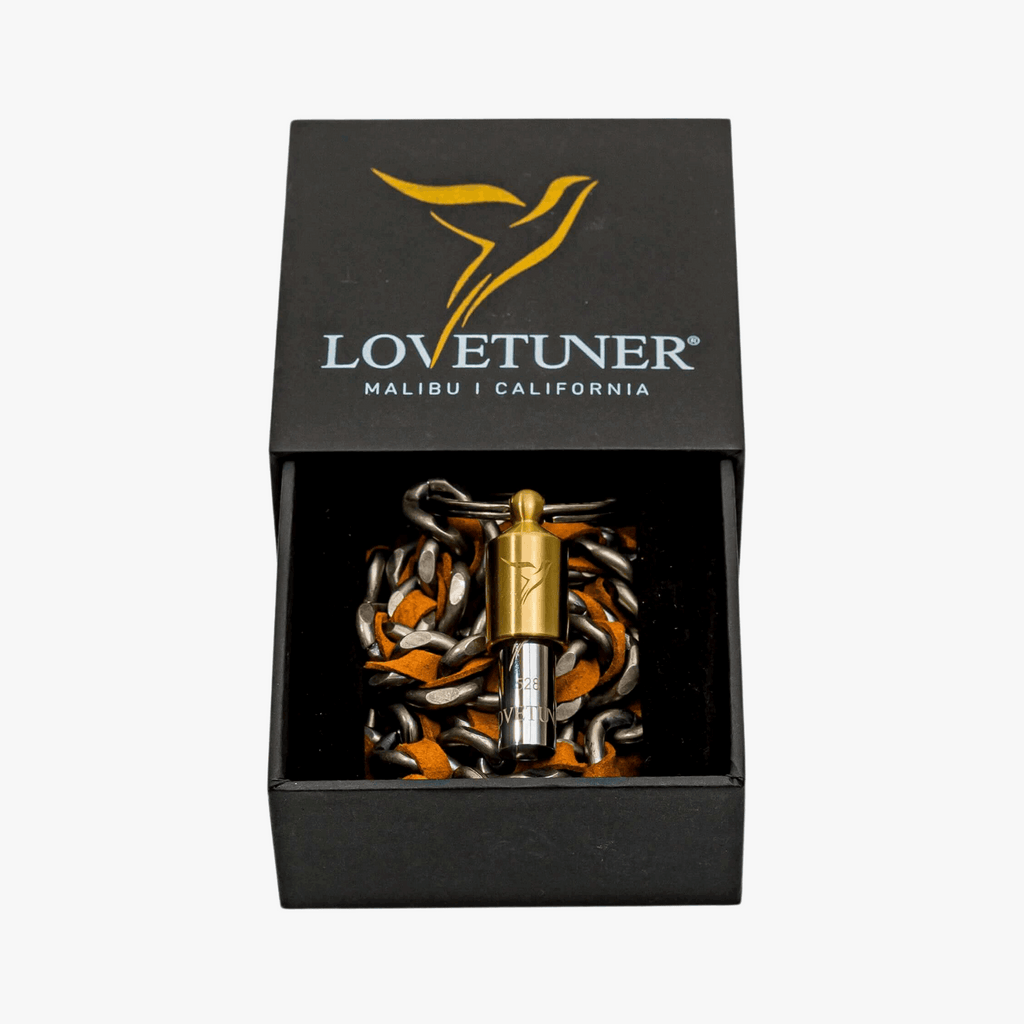Lovetuner Keychain Bronze 528hz Breathing & Meditation Device