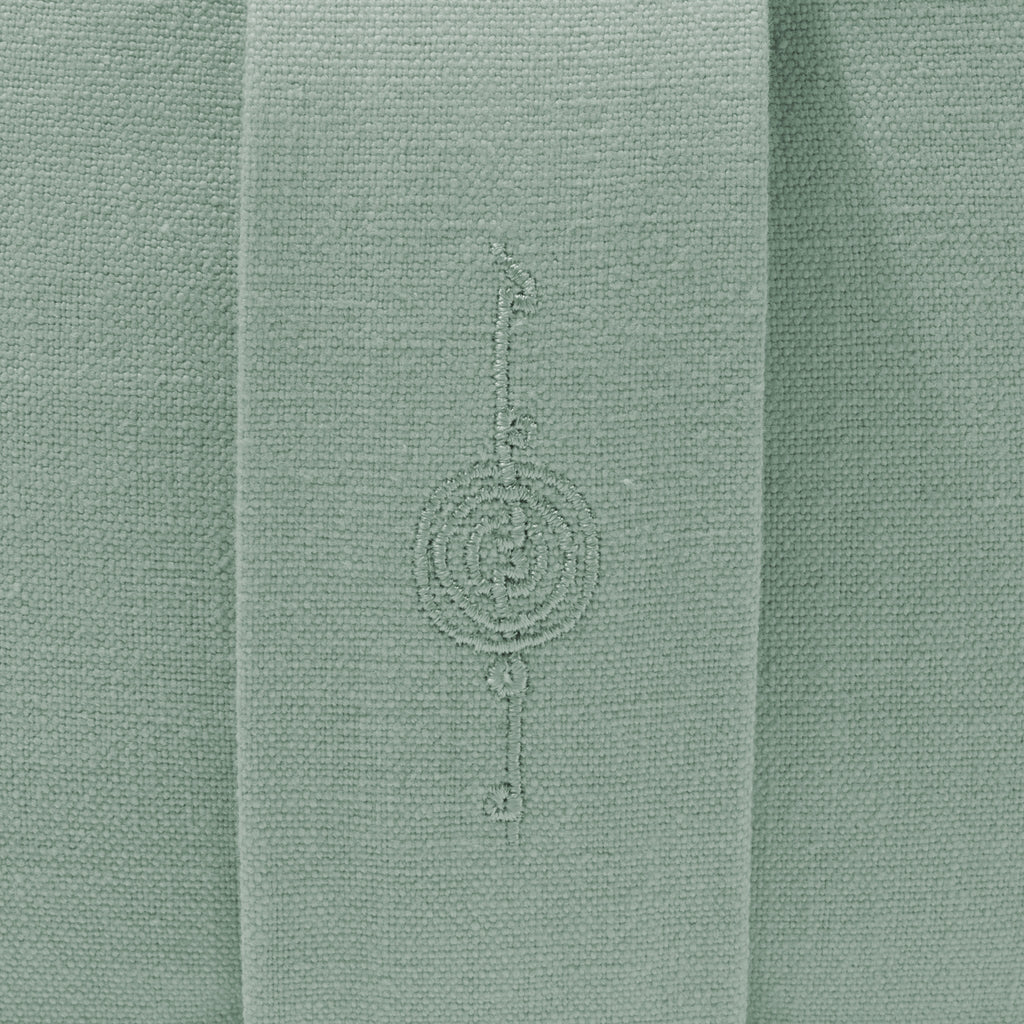 Organic Meditation Cushion Set - seafoam