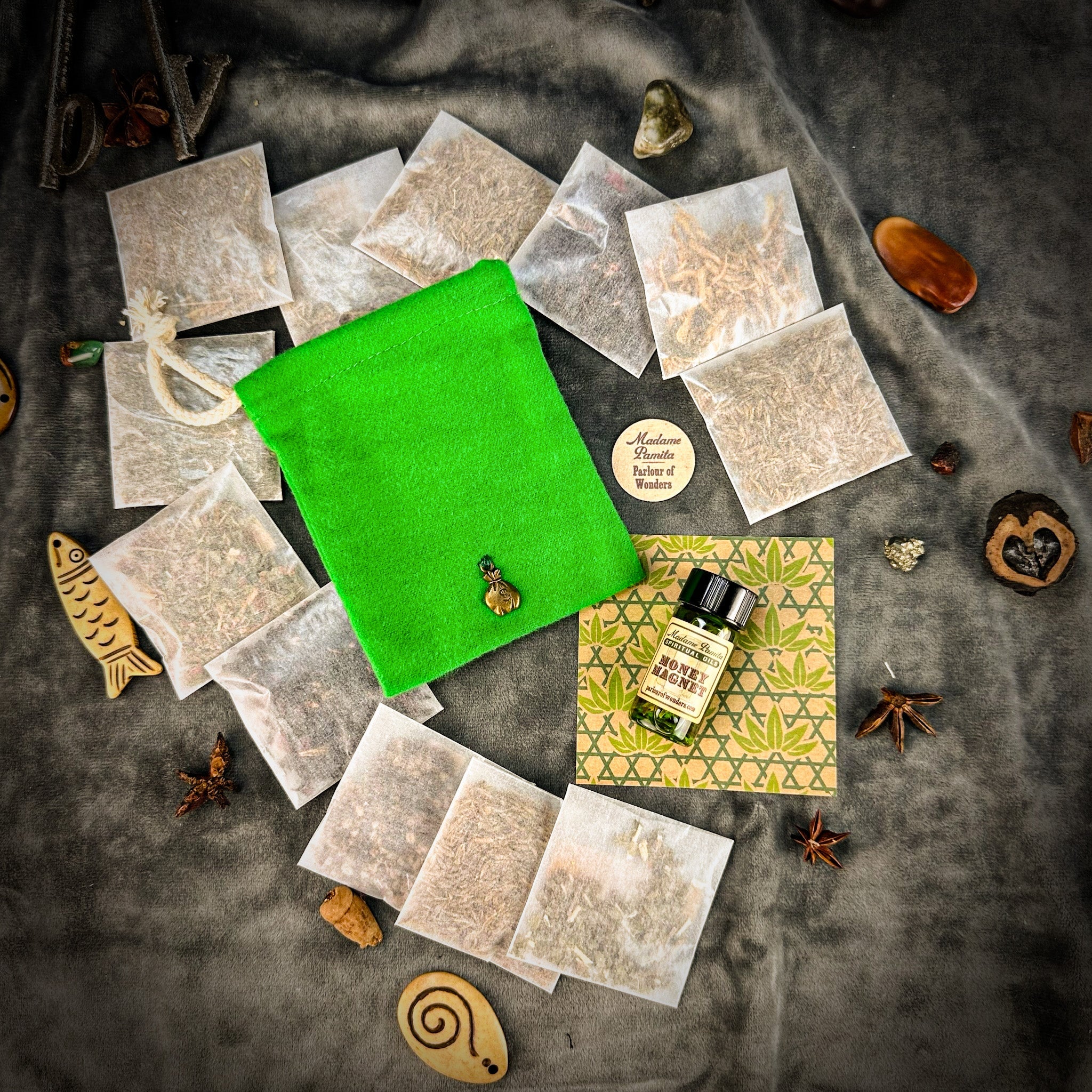 Money Magnet Mojo Bag Kit - Triple Strength