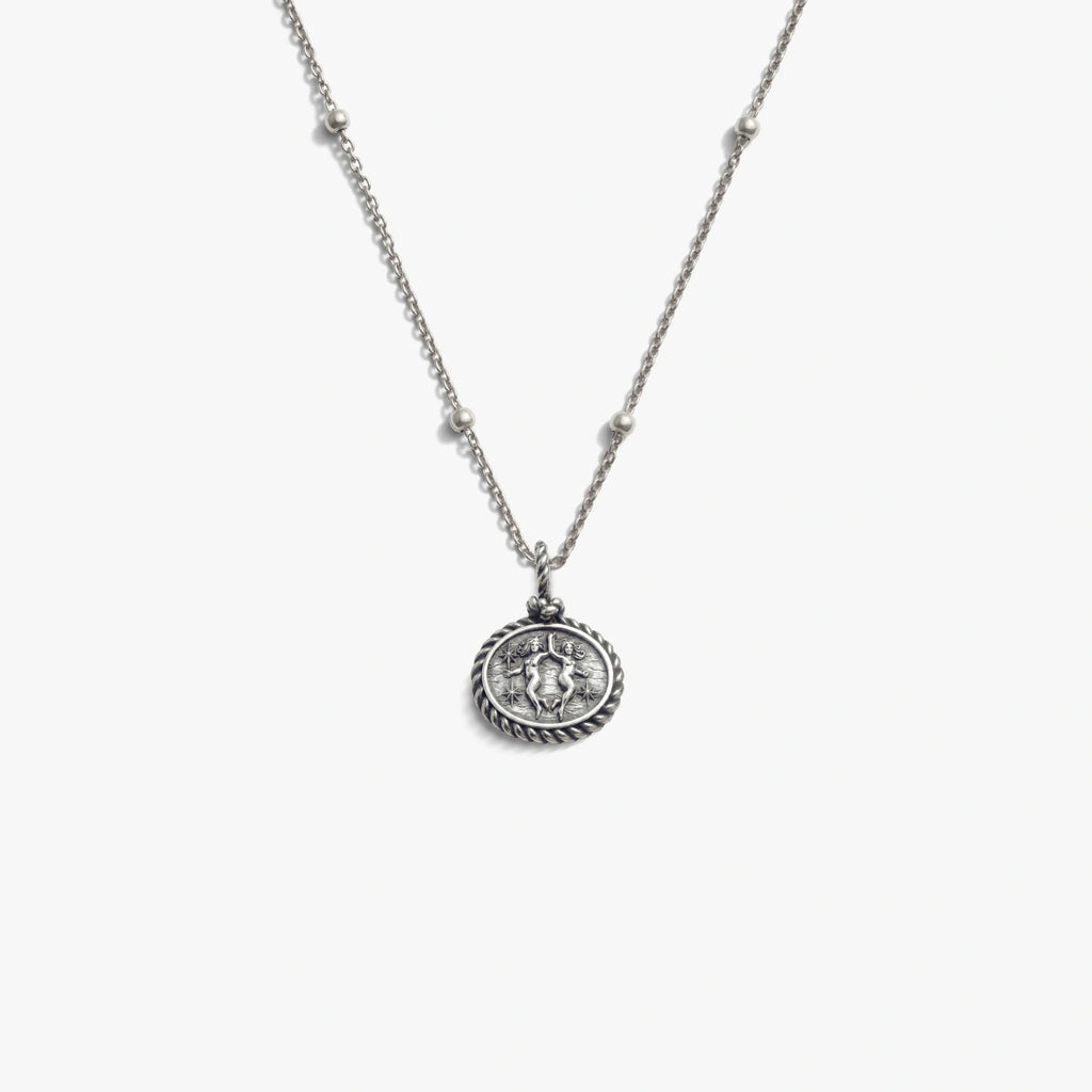 Mini Gemstone Zodiac Necklace