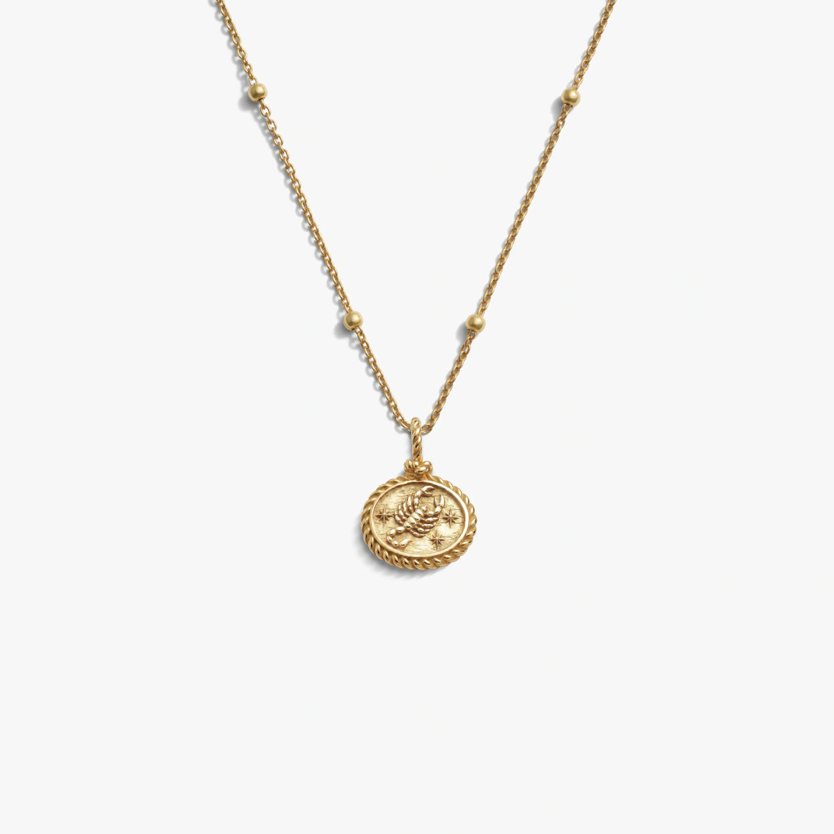 Mini Gemstone Zodiac Necklace