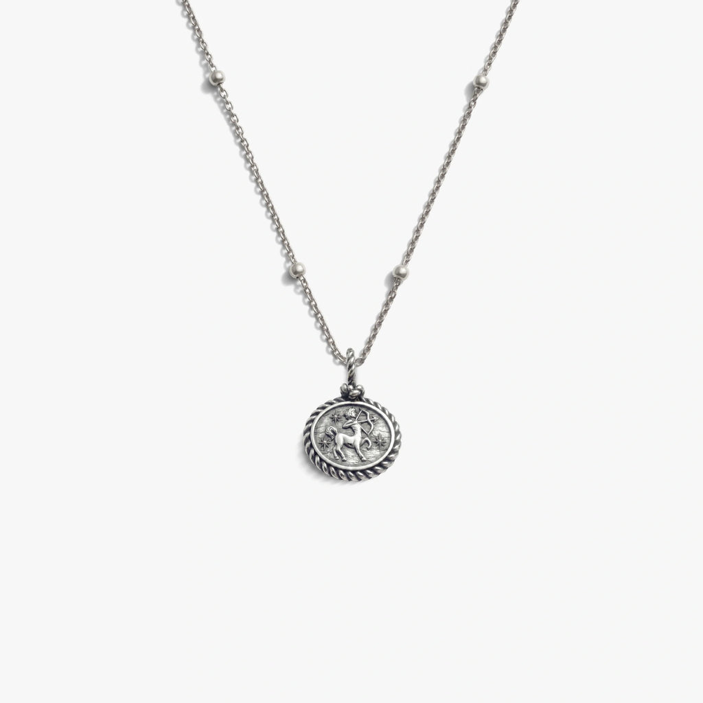 Mini Gemstone Zodiac Necklace