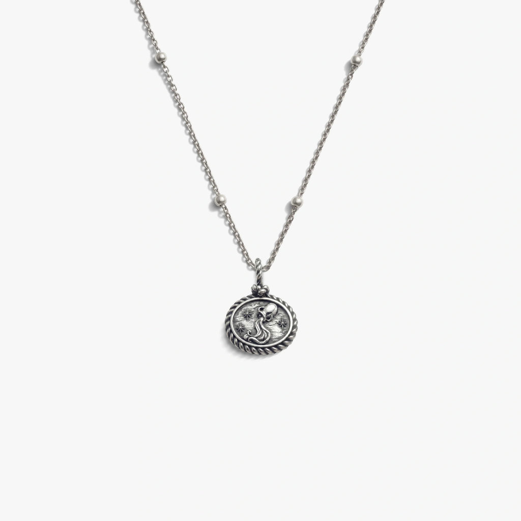 Mini Gemstone Zodiac Necklace