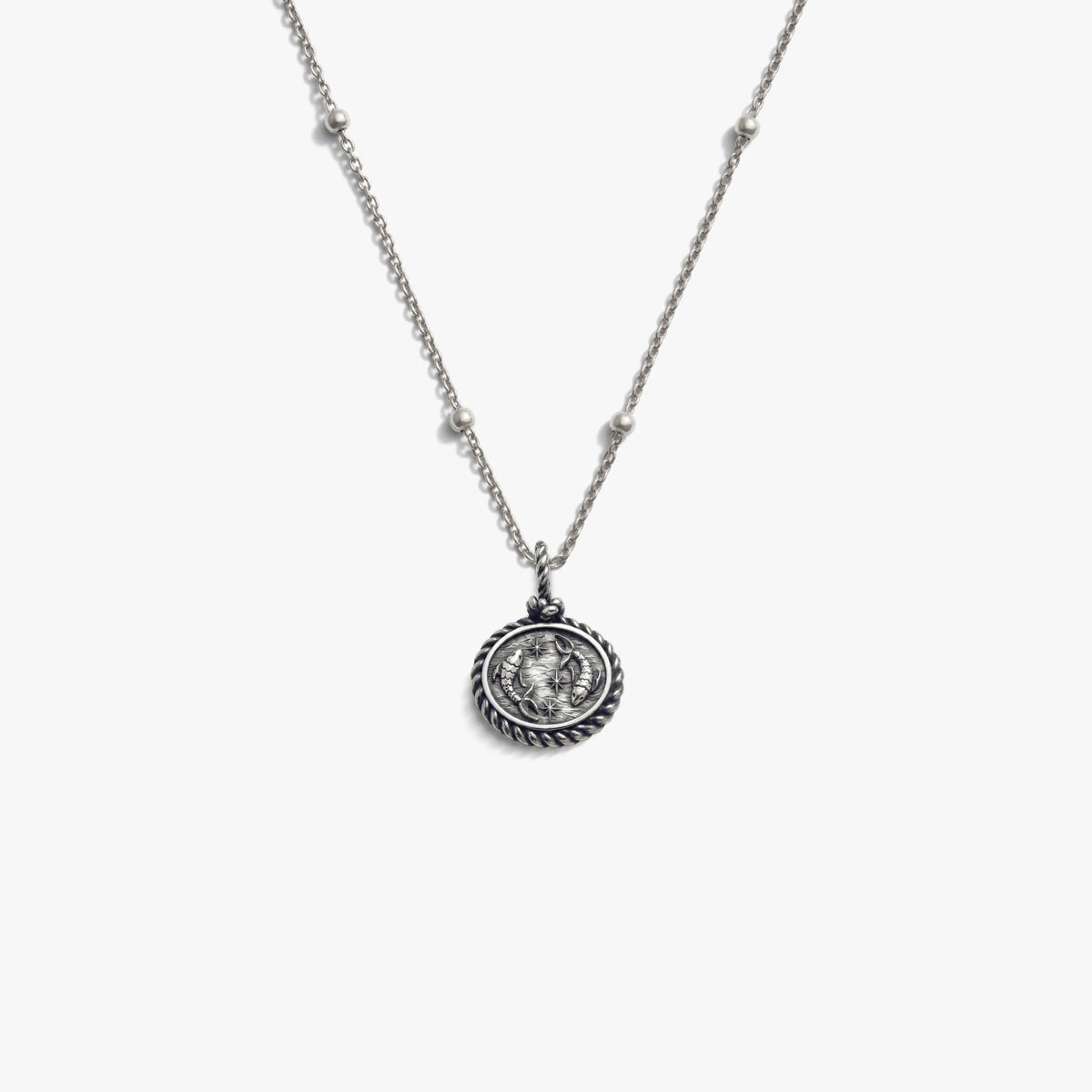 Mini Gemstone Zodiac Necklace