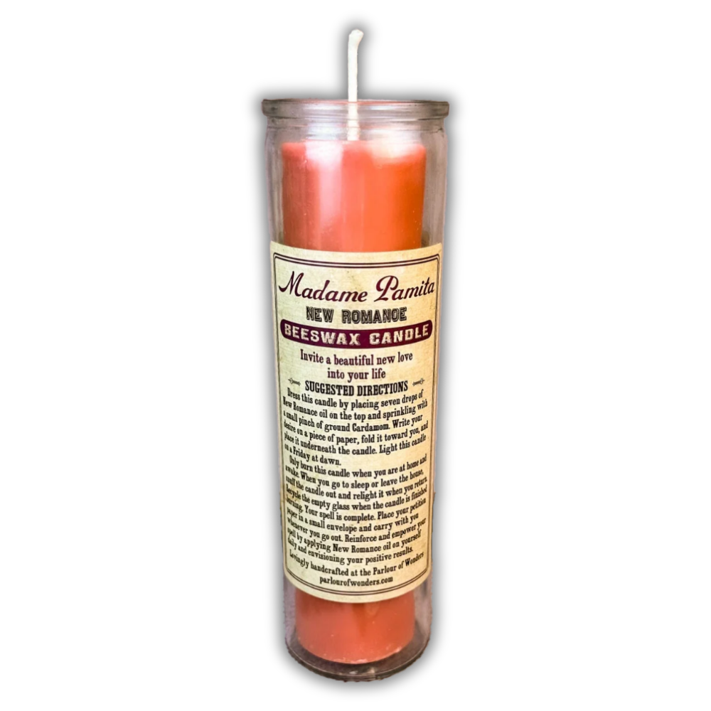 New Romance Beeswax Vigil Spell Candle - Easy Love Spell That Works