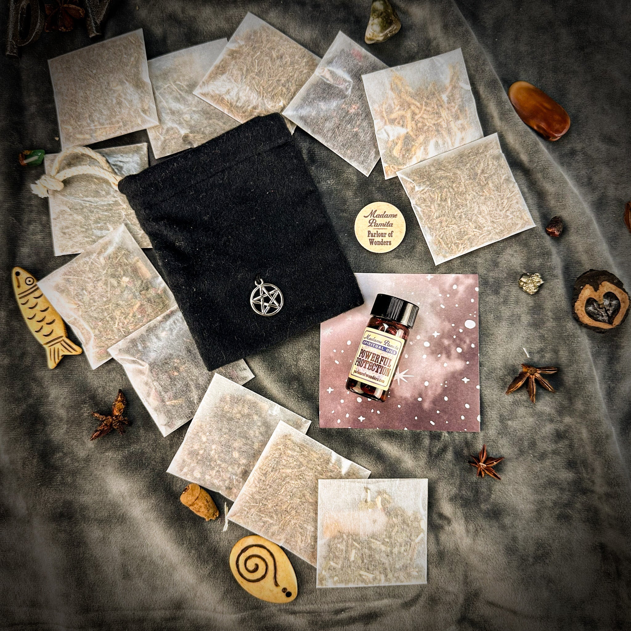 Powerful Protection Mojo Bag Kit - Triple Strength