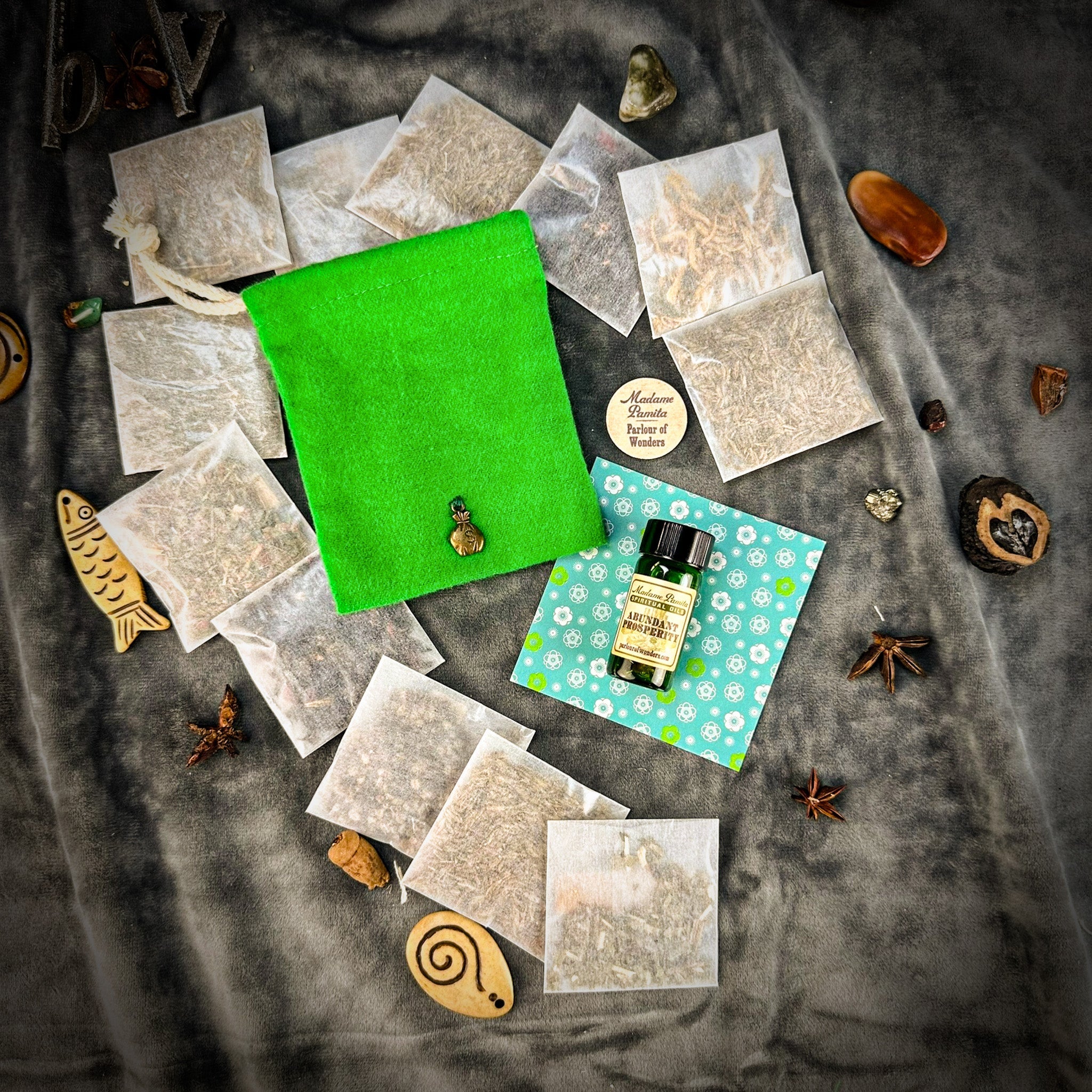 Prosperity Mojo Bag Kit - Triple Strength