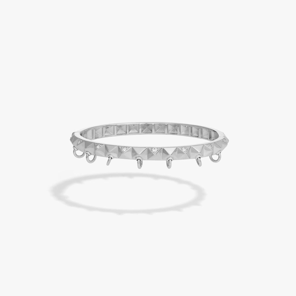 Sapphire Armor Hinge Cuff