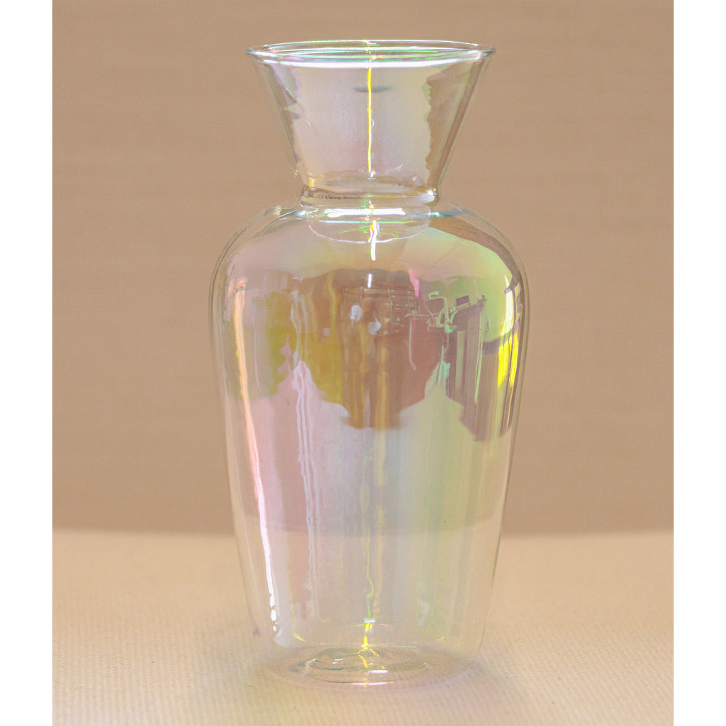 Rainbow Prism Vase - Pair