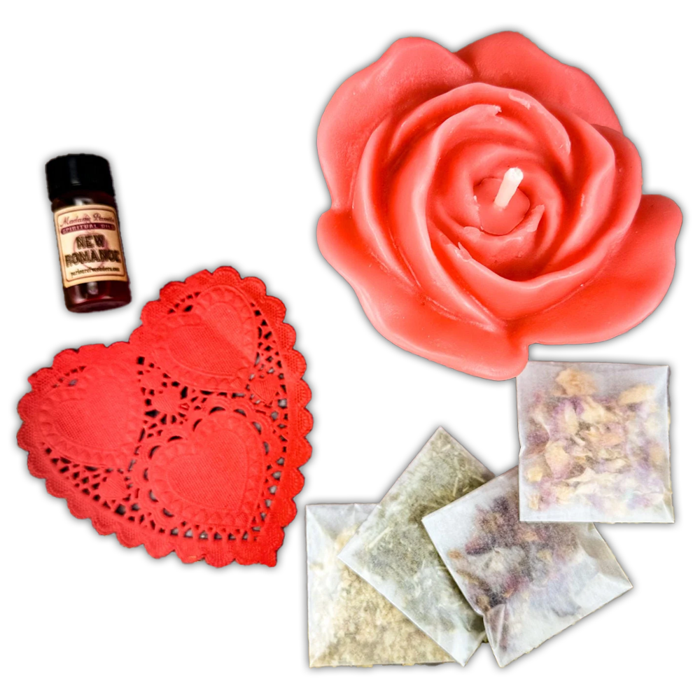 Rose Romance Candle Spell Kit