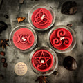 Sacred Symbols Beeswax Tea Light Set