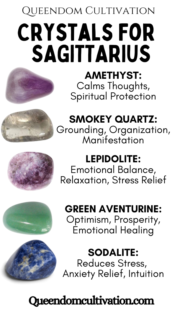 Crystal Set for Sagittarius