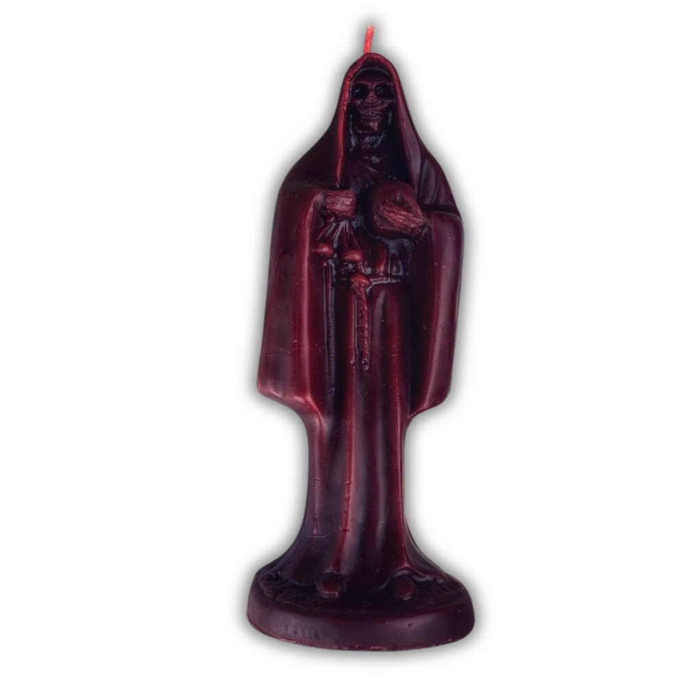Beeswax Santa Muerte Spell Candle