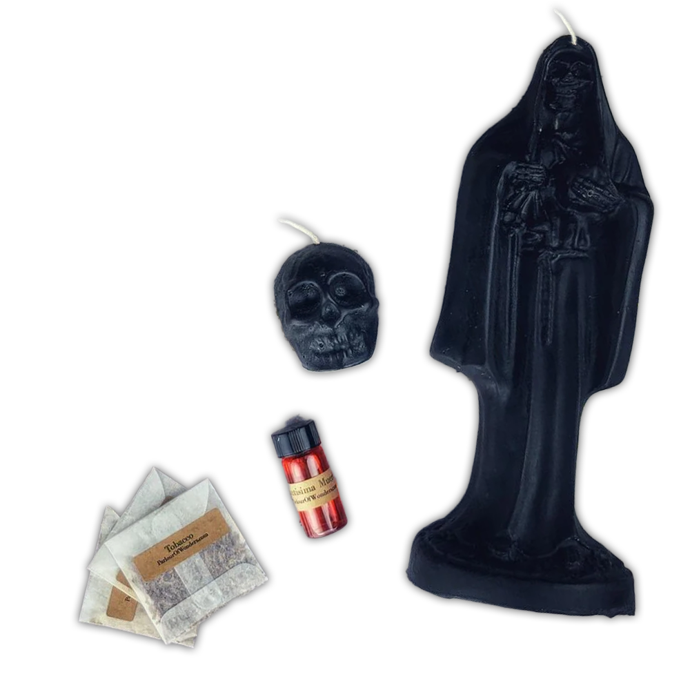 Santa Muerte Candle Spell Kit