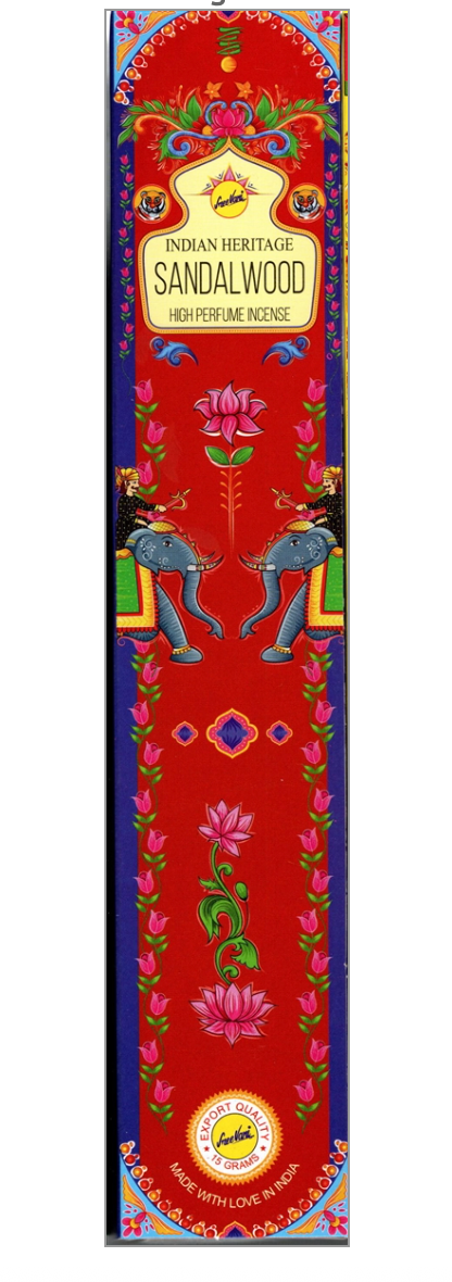 Premium Incense Sticks - Sree Vani Indian Heritage 15g