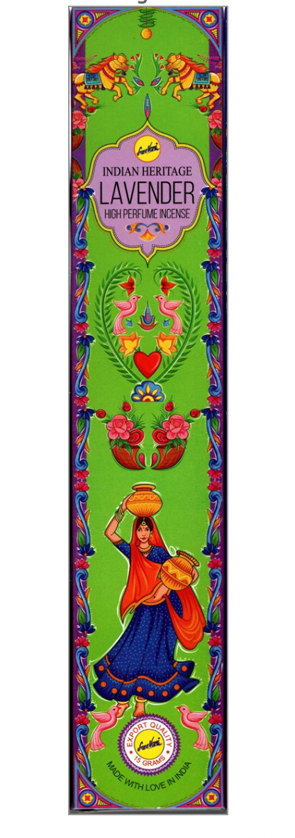 Premium Incense Sticks - Sree Vani Indian Heritage 15g