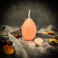 Beeswax Sertse Heart Pysanka Spell Candle - Love & Emotional Healing