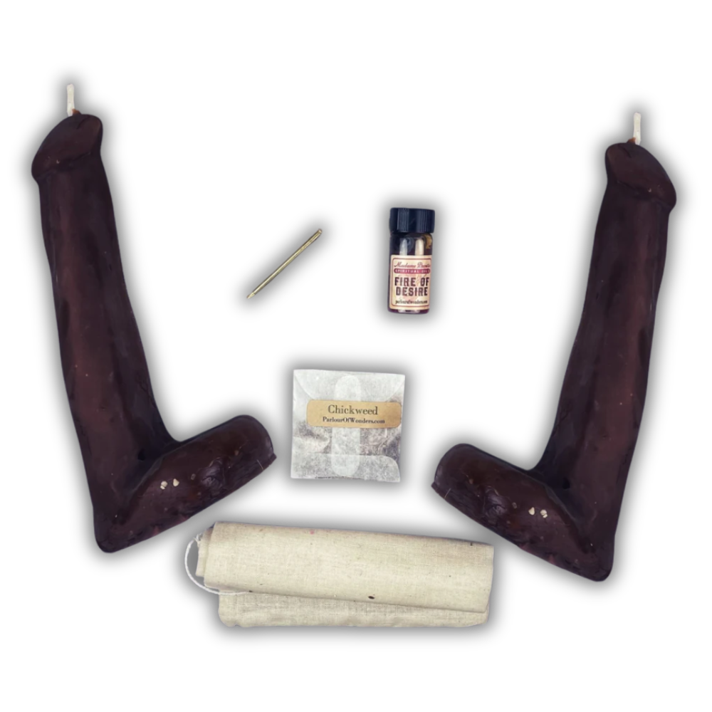 Sex Magick Candle Spell Kit - Phallus/Phallus