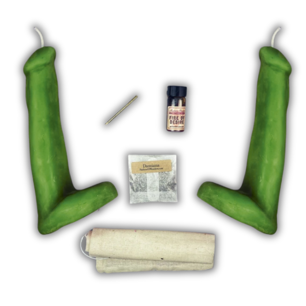 Sex Magick Candle Spell Kit - Phallus/Phallus
