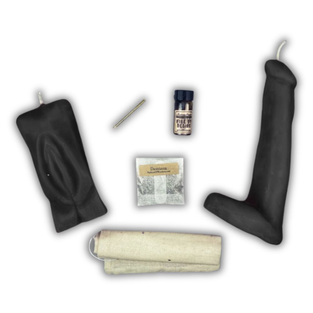 Sex Magick Candle Spell Kit - Yoni/Phallus