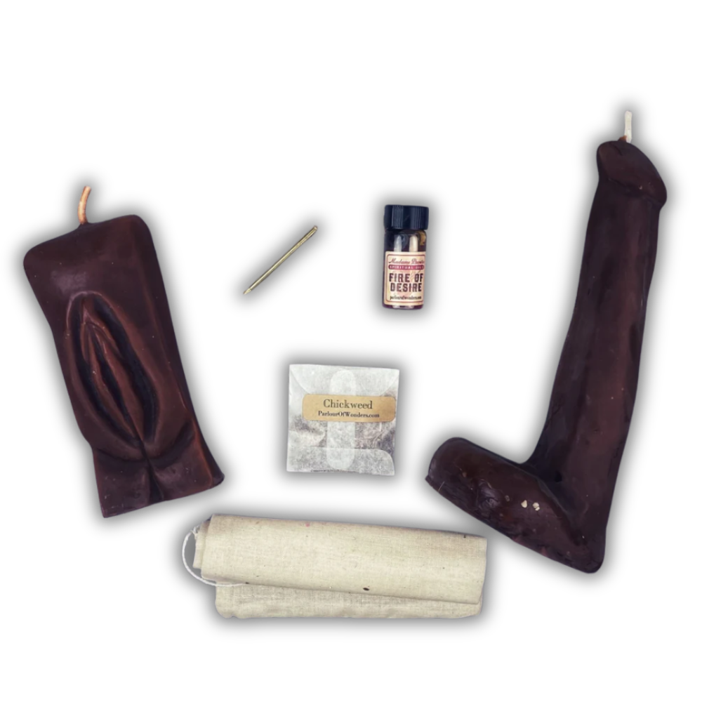 Sex Magick Candle Spell Kit - Yoni/Phallus
