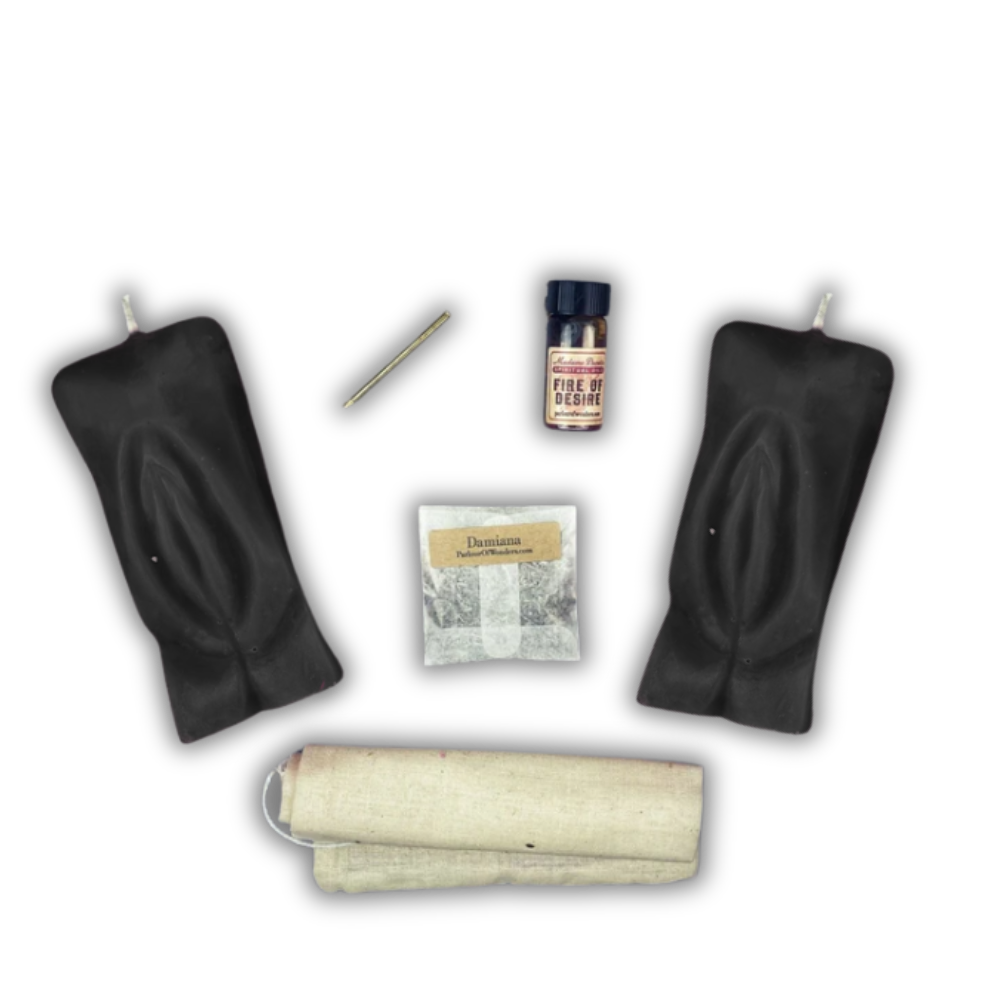 Sex Magick Candle Spell Kit - Yoni/Yoni