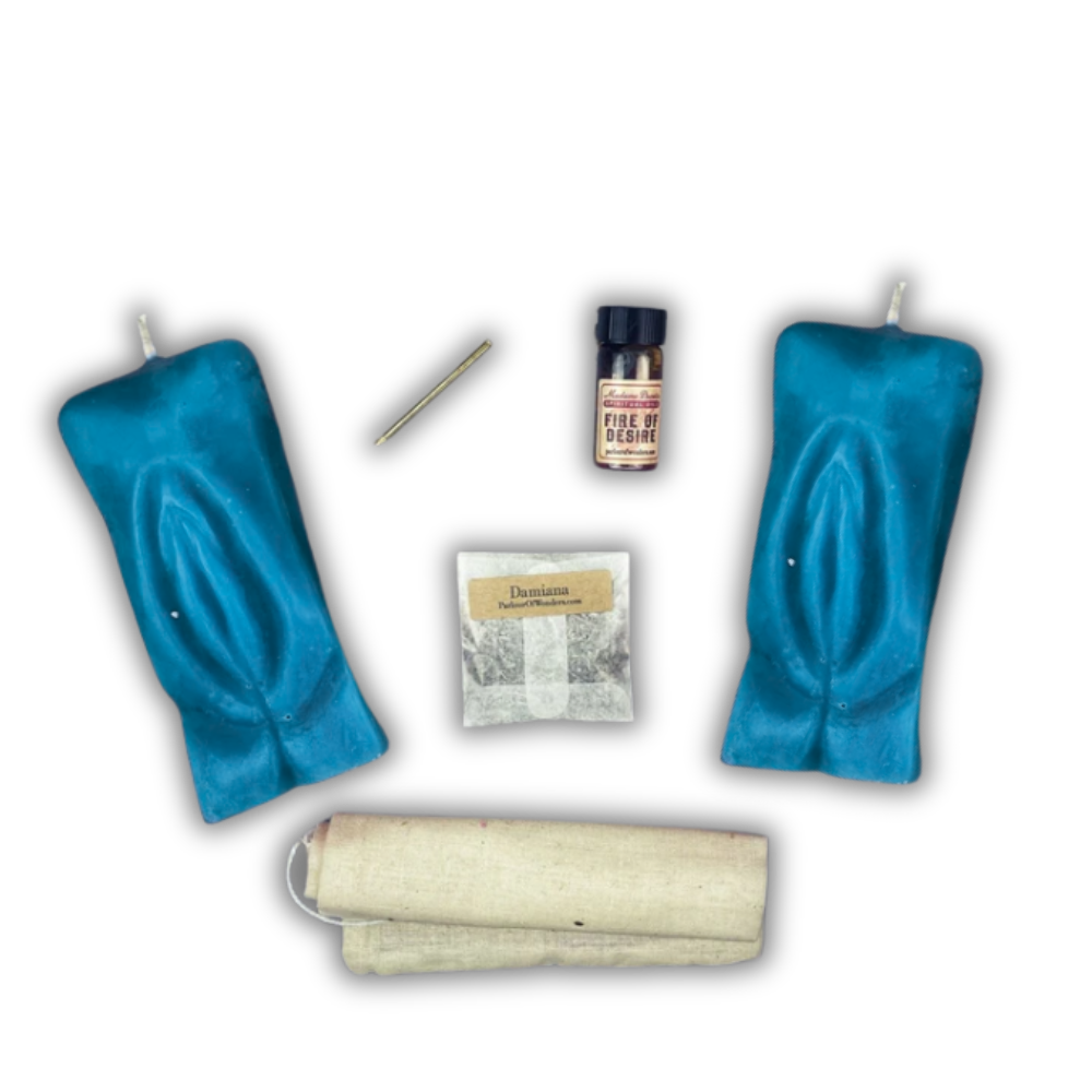Sex Magick Candle Spell Kit - Yoni/Yoni