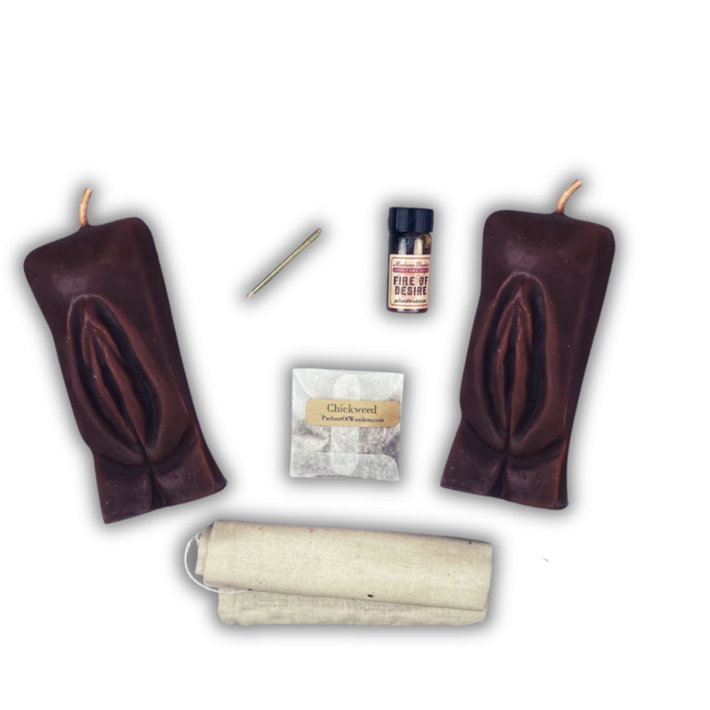 Sex Magick Candle Spell Kit - Yoni/Yoni