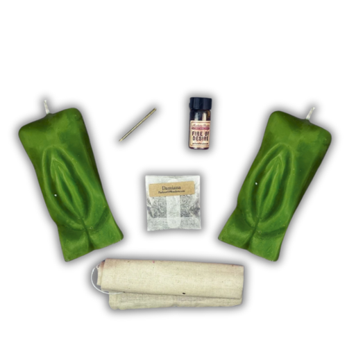 Sex Magick Candle Spell Kit - Yoni/Yoni