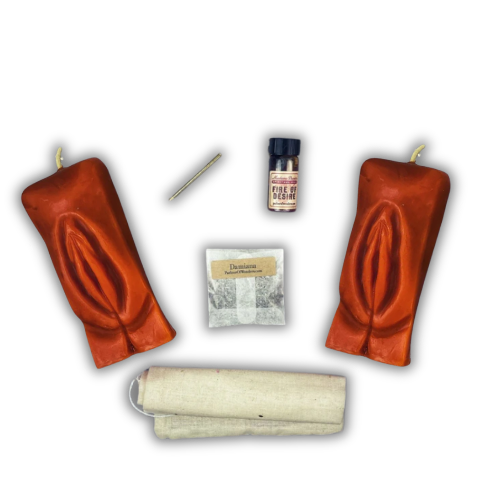 Sex Magick Candle Spell Kit - Yoni/Yoni
