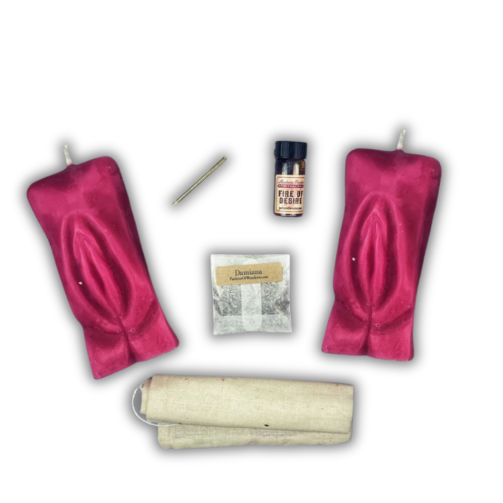 Sex Magick Candle Spell Kit - Yoni/Yoni